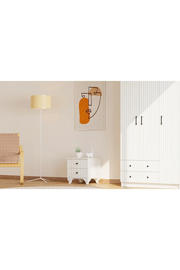 Irem Country 2 Çekmeceli Komodin